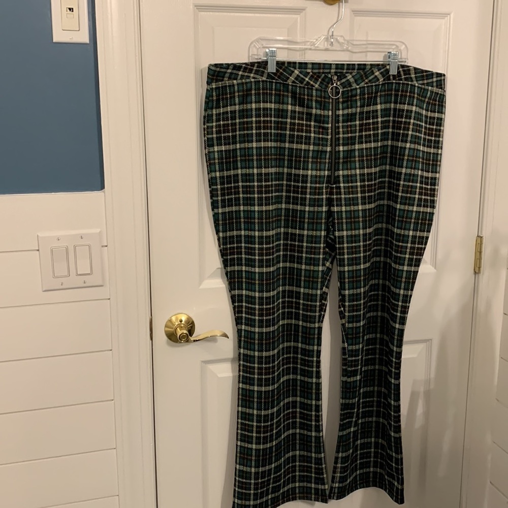 EUC BP Bootcut plaid pants Women’s Plus size‎ 3X